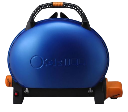 O-Grill 500 - kreminė, žalia, mėlyna ir oranžinė - Dujinė grilis